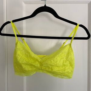 Xhiliration Neon Lace Bralette